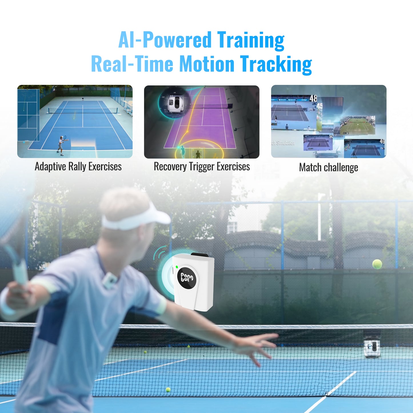 Pace S Pro – AI-Powered Tennis Training Robot