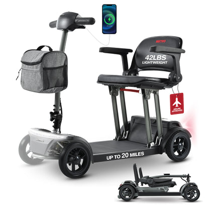 AIR TRAVELLER - Lightweight Foldable Mobility Scooter