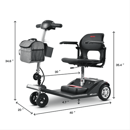 AIR TRAVELLER - Lightweight Foldable Mobility Scooter